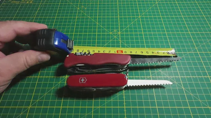 Victorinox Swiss Champ vs. Work Champ - A Compact Comparison