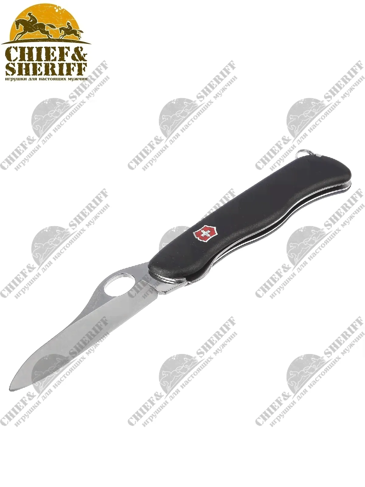 Складной нож Victorinox Sentinel One Clip, 111 мм, 5 функций, с фиксатором лезвия 0.8416.M3, купить в интернет-магазине с доставкой по Москве и России