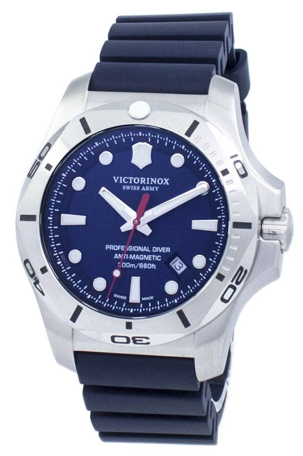 Victorinox INOX Swiss Army Профессиональный дайвер 200M Кварц 241734 Мужские часы-0