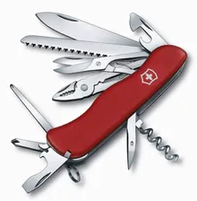 Нож перочинный Victorinox Hercules с фиксатором лезвия, 18 функций, красный