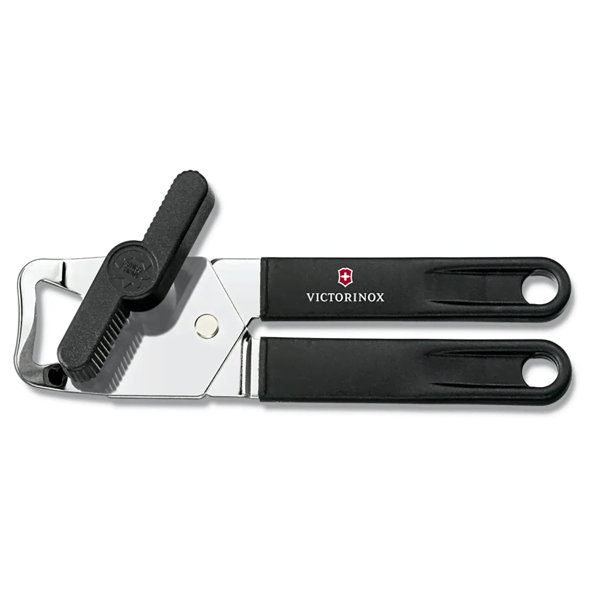 Консервный нож VICTORINOX универсальный, сталь/пластик, чёрный - 7.6857.3