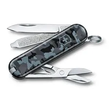 Victorinox швейцарский нож перочинный Classic 58мм морской камуфляж (0.6223.942)