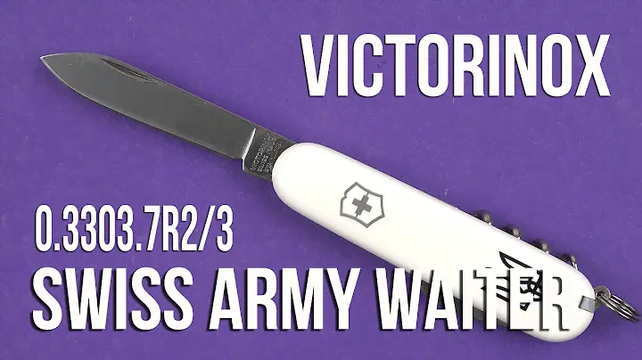 Распаковка Victorinox Swiss Army Waiter 0.3303.7R2/3