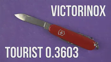 Распаковка Victorinox Tourist 0.3603