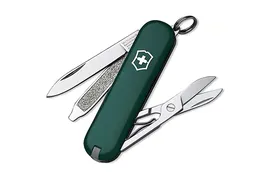 Нож-брелок Victorinox Classic 0.6223.4 (58 мм, зеленый)