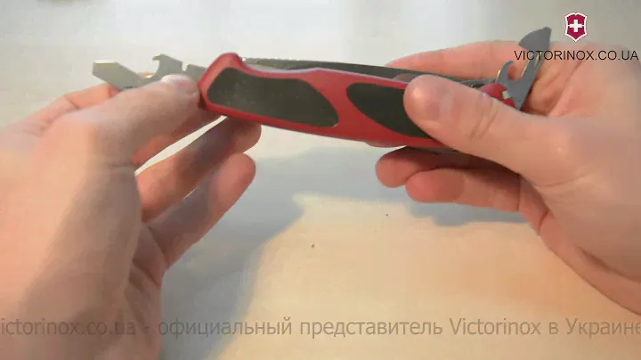 Victorinox RANGERGRIP 0.9723.C - обзор ножей Викторинокс