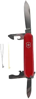 Нож Victorinox Recruit 84мм 10 функций красный