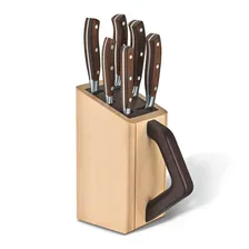 Набор кухонный в подставке Victorinox Grand Maitre коричневый 7 пр