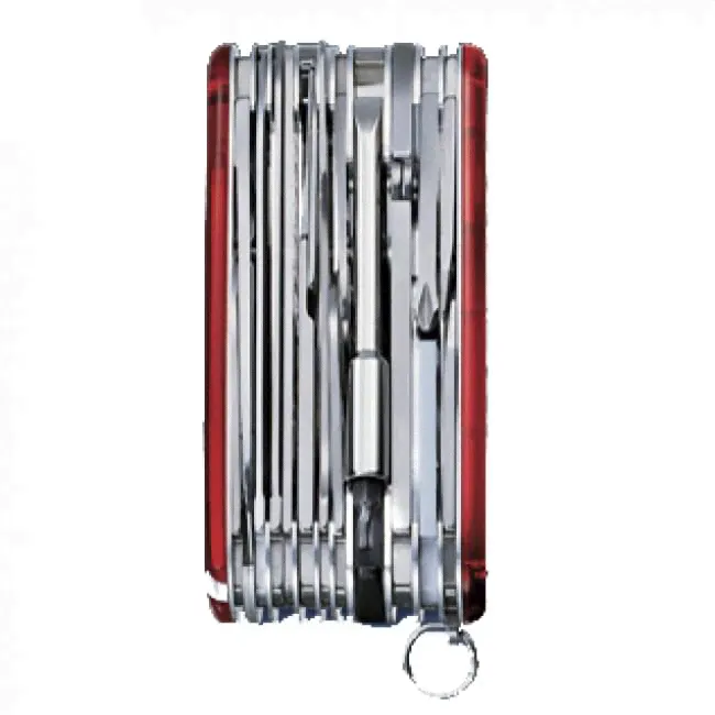 Нож Victorinox SwissChamp XLT, 91 мм, 49 функций, полупрозрачный красный