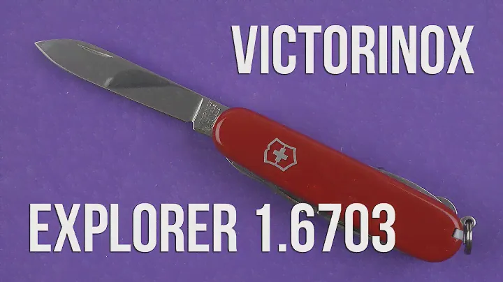 Распаковка Victorinox Explorer 1.6703