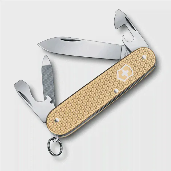 Нож перочинный Victorinox Alox Cadet (0.2601.L19) 84мм 9 функций золотистый