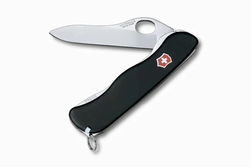 Нож Victorinox Sentinel black, 0.8413.M3, 111 мм, 4 функций, черный.-0