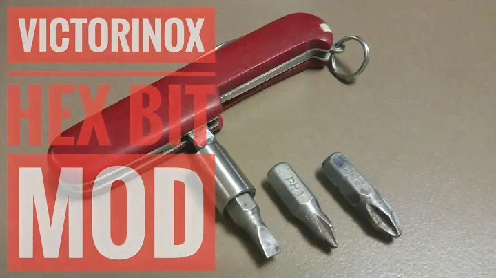 Custom Victorinox Hex Bit Mod - DIY