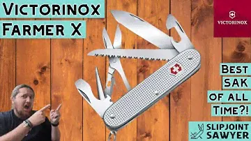 Victorinox Farmer X Alox Swiss Army Knife 0.8271.26 - The Best SAK of All Time for EDC?!