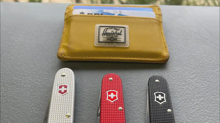 VICTORINOX Solo Alox, Cadet Alox (2018 limited edition), and Bantam Alox review.