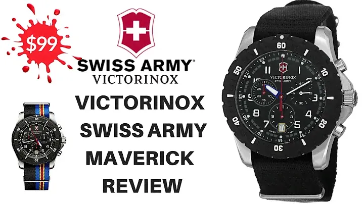 VICTORINOX SWISS ARMY MAVERICK MEN'S WATCH REVIEW V241678.1 (4K)