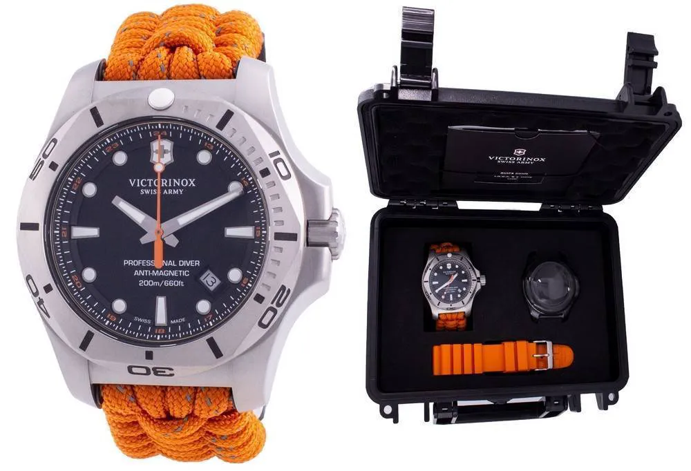 Мужские часы Victorinox Swiss Army INOX Professional Diver Anti-Magnetic 241845 Quartz 200M