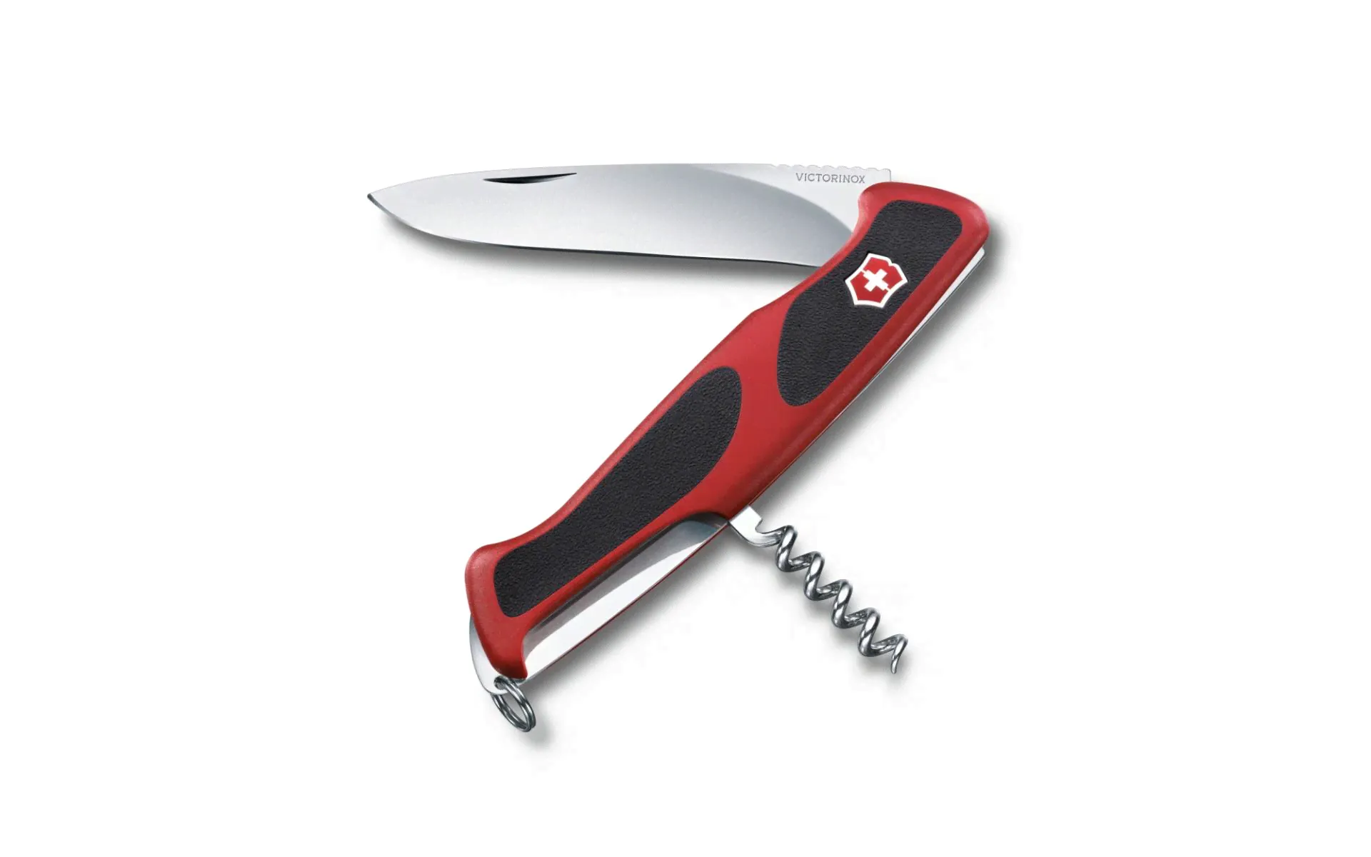 Нож Victorinox RangerGrip 52 130мм, 5 ф., красный/черный