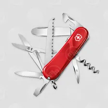 Нож швейцарский многофункциональный складной Victorinox «Junior 03» 15 функций, длина клинка: 6.4 см, 2.3913.SKE, VICTORINOX