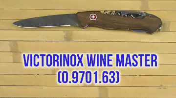 Распаковка Victorinox Wine Master 0.9701.63