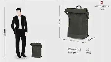 Обзор рюкзака для ноутбука Victorinox Travel Altmont Classic Vt602643