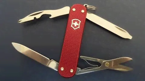 Victorinox Rambler +B Swiss Bianco Alox Swiss Army Knife