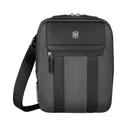 Сумка через плечо VICTORINOX Architecture Urban 2 Crossbody Bag,серый, полиэстер/кожа, 9x22x28 см,6л