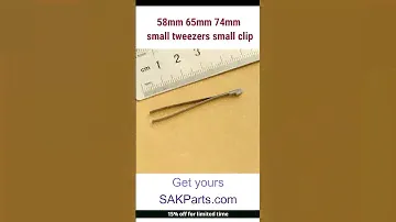 58mm 65mm 74mm small tweezers small clip