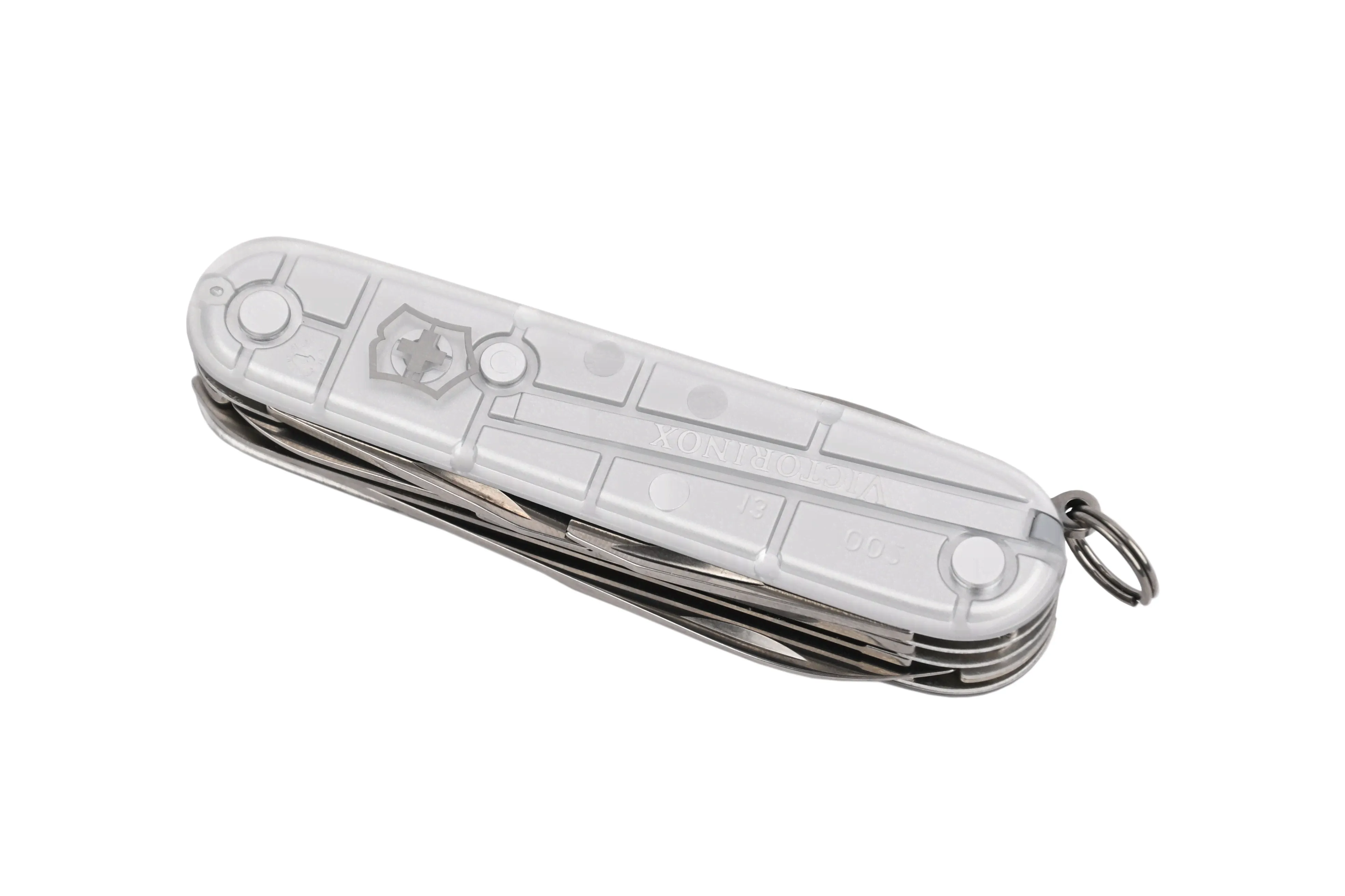 Нож Victorinox 91мм серебристый полупрозрачный-2