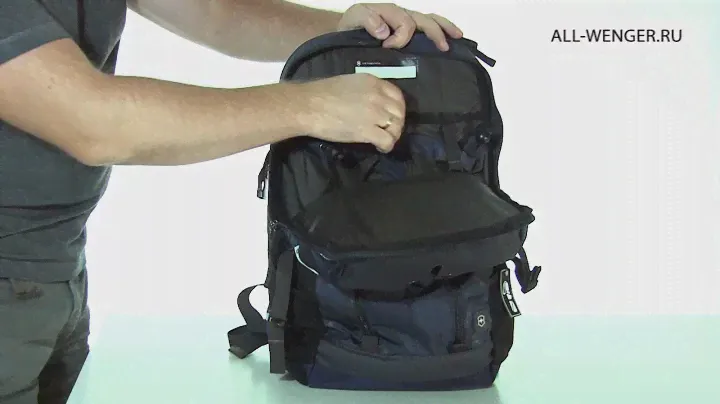 Видео обзор городского рюкзака VICTORINOX Slimline 32389009