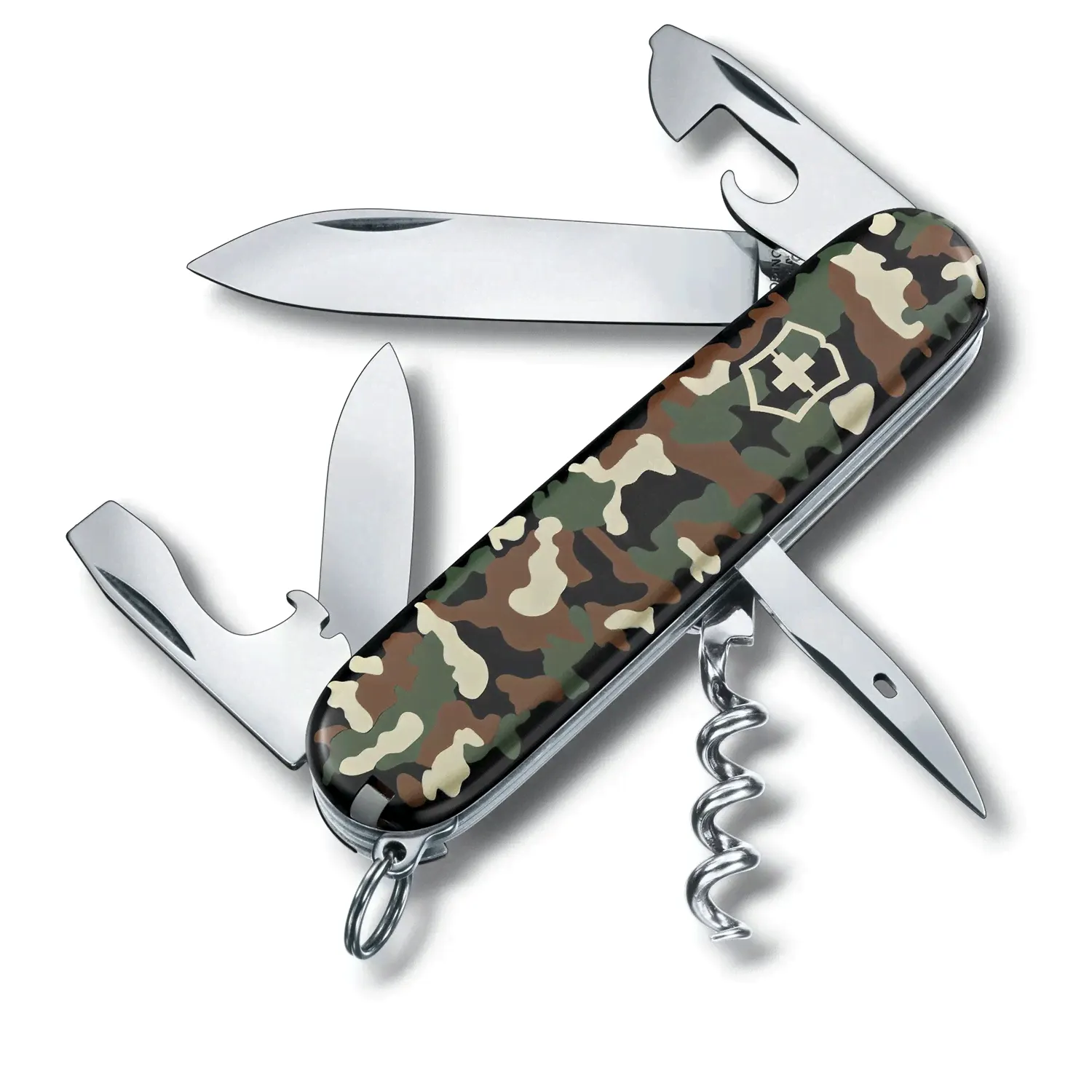 Нож Victorinox Spartan, 91 мм, 12 функций камуфляж-0