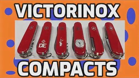 A look at all the Victorinox Compact 91mm Swiss Army Knives (Golfer/Special Mechanic/Timekeeper/etc)