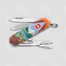 Нож швейцарский складной Classic SD Call of Nature, 7 функций, 4 см, 0.6223.L1802V, VICTORINOX