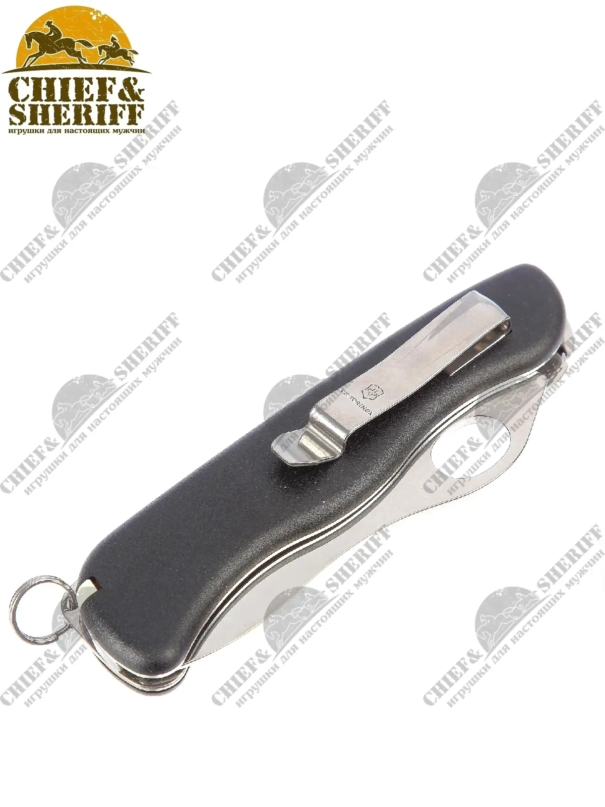 Складной нож Victorinox Sentinel One Clip, 111 мм, 5 функций, с фиксатором лезвия 0.8416.M3, купить в интернет-магазине с доставкой по Москве и России-3