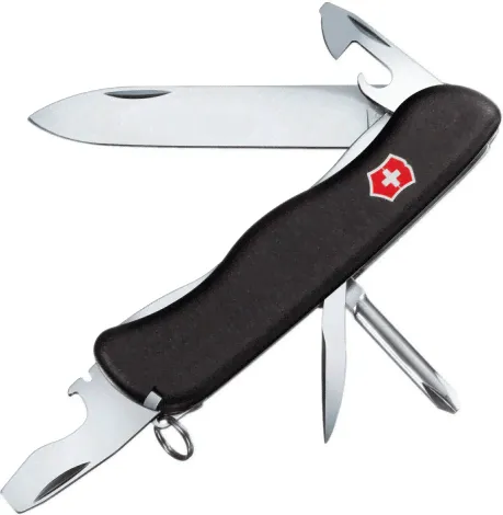 Нож Victorinox Picknicker (0.8353.3), 111мм, 11 ф., черный