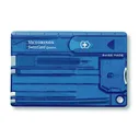 Швейцарская карточка Victorinox SwissCard Quattro, синяя