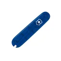 Передняя накладка для ножей Victorinox 84 мм, пластиковая, полупрозрачная синяя