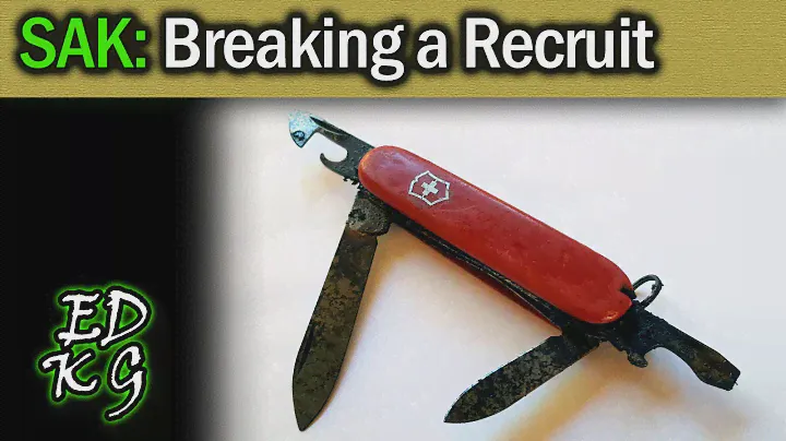 SAK: Breaking a Recruit - Episode 1 (Destroying a Swiss Army Knife)