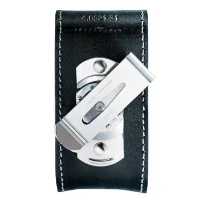 Чехол Victorinox Leather Belt Pouch кожаный черный-2