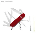 Нож швейцарский Victorinox Huntsman 1.3713 91мм 15 функций красный