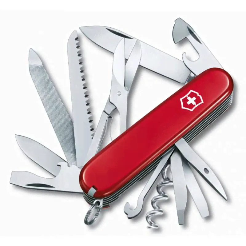 Нож Victorinox Ranger (1.3763) 91 мм., 21 функция, красный