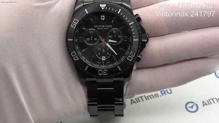 Обзор. Швейцарские наручные часы Victorinox 241797 с хронографом
