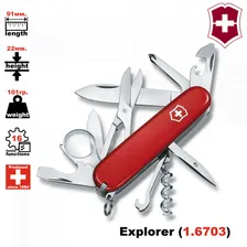 Перочинный швейцарский нож с инструментами Victorinox Explorer