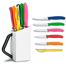 Victorinox Набор кухонных ножей с подставкой 6 пр. (6.7127.6L14)