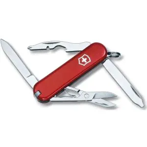 Нож-брелок Victorinox 0.6363 Rambler, 58мм, красный-0