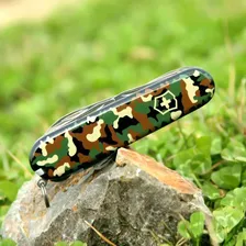 Нож Victorinox «Huntsman» камуфляж, 91 мм, 15 функций