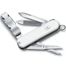 Нож перочинный 65мм Victorinox Nail Clip 580 - Белый (0.6463.840)