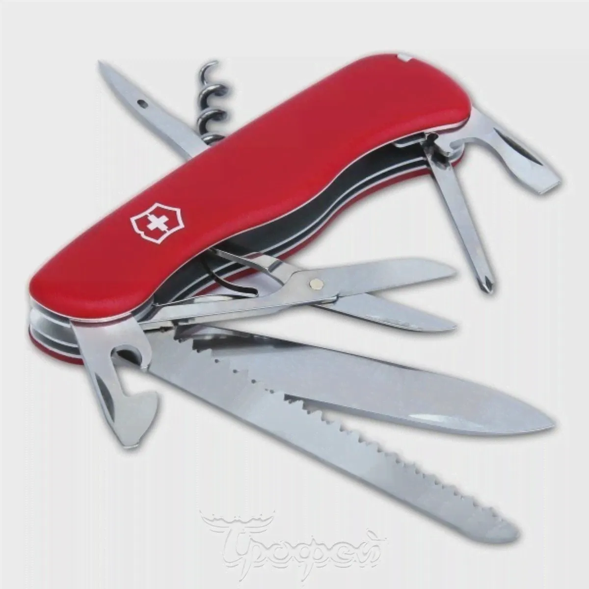 Мультитул Victorinox Outrider 0.8513, сталь X50CrMoV15, рукоять нейлон, красный-0