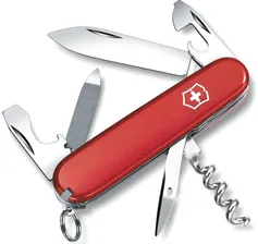 Нож VICTORINOX Sportsman (0.3803) многофункциональный красный