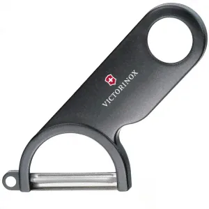 Нож-картофелечистка "Victorinox" (черный)-0